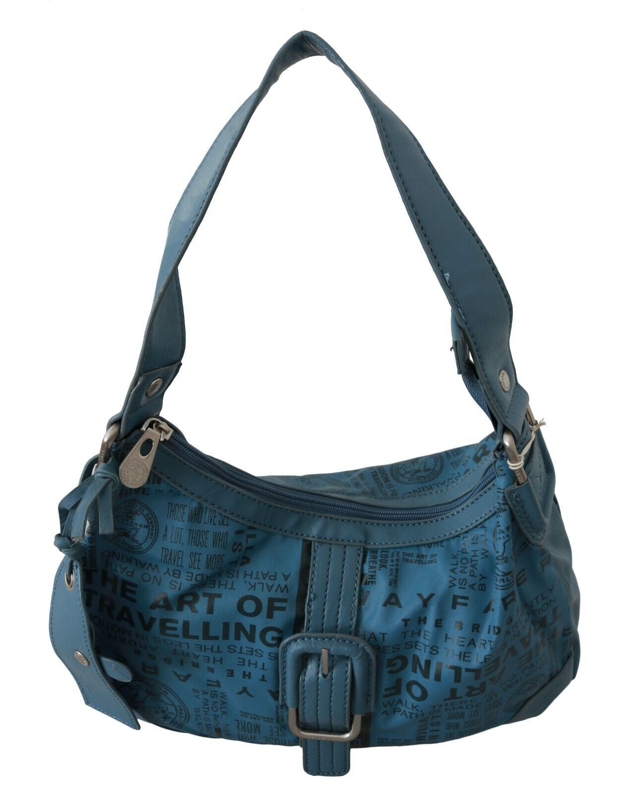 Bolso De Hombro Monedero Estampado Mujer Azul
