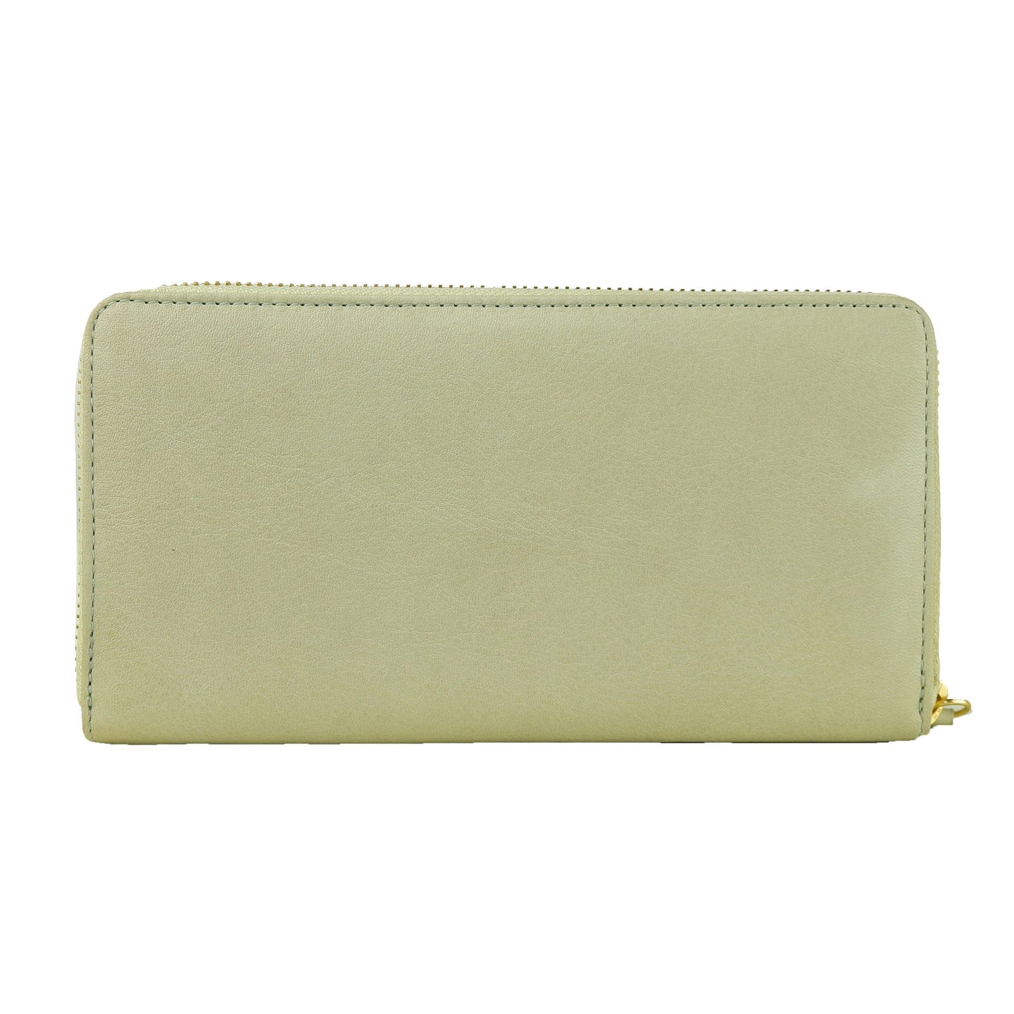 Cartera Di de piel de becerro gris