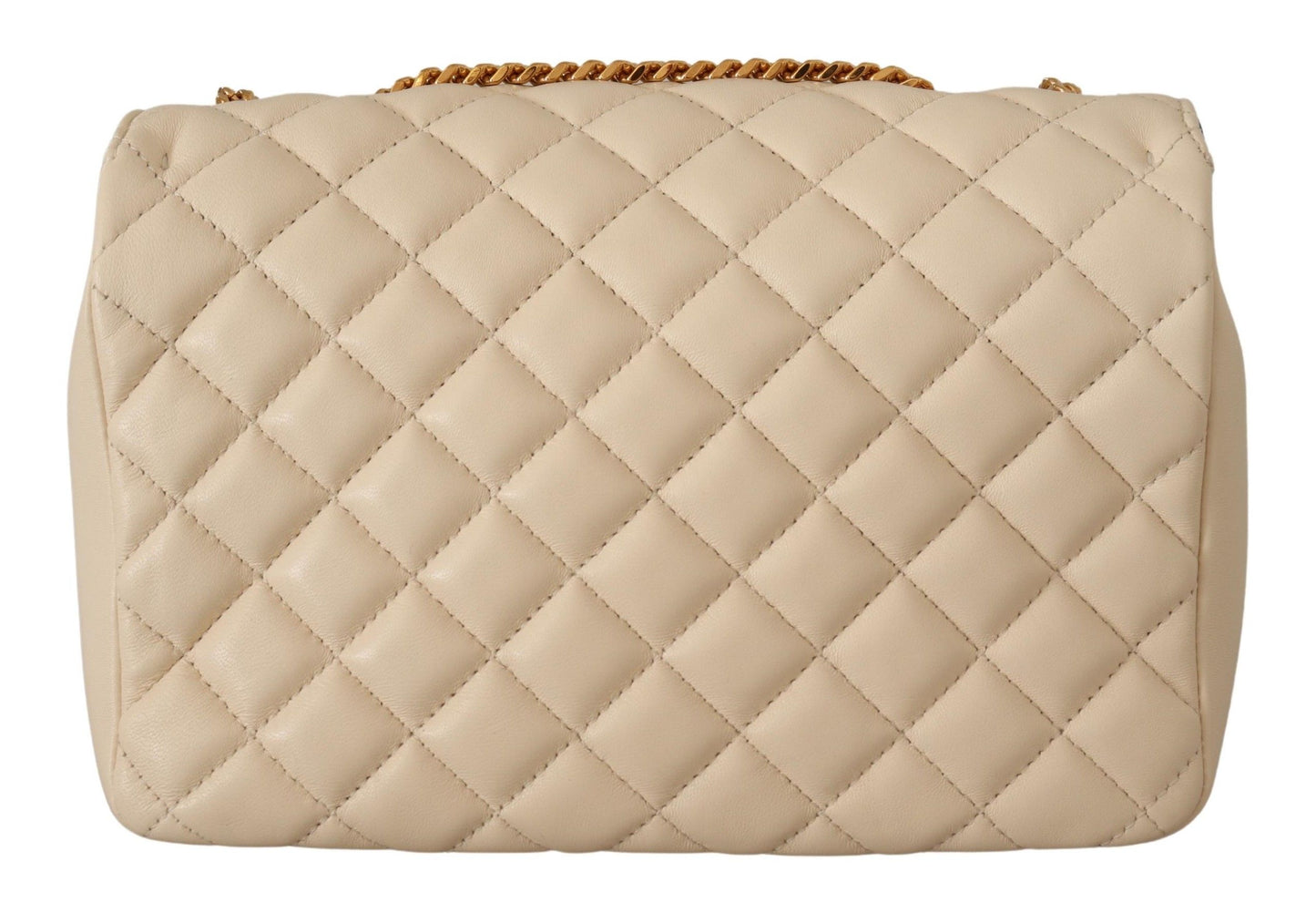 Bolso De Hombro Medusa De Piel De Napa Blanco