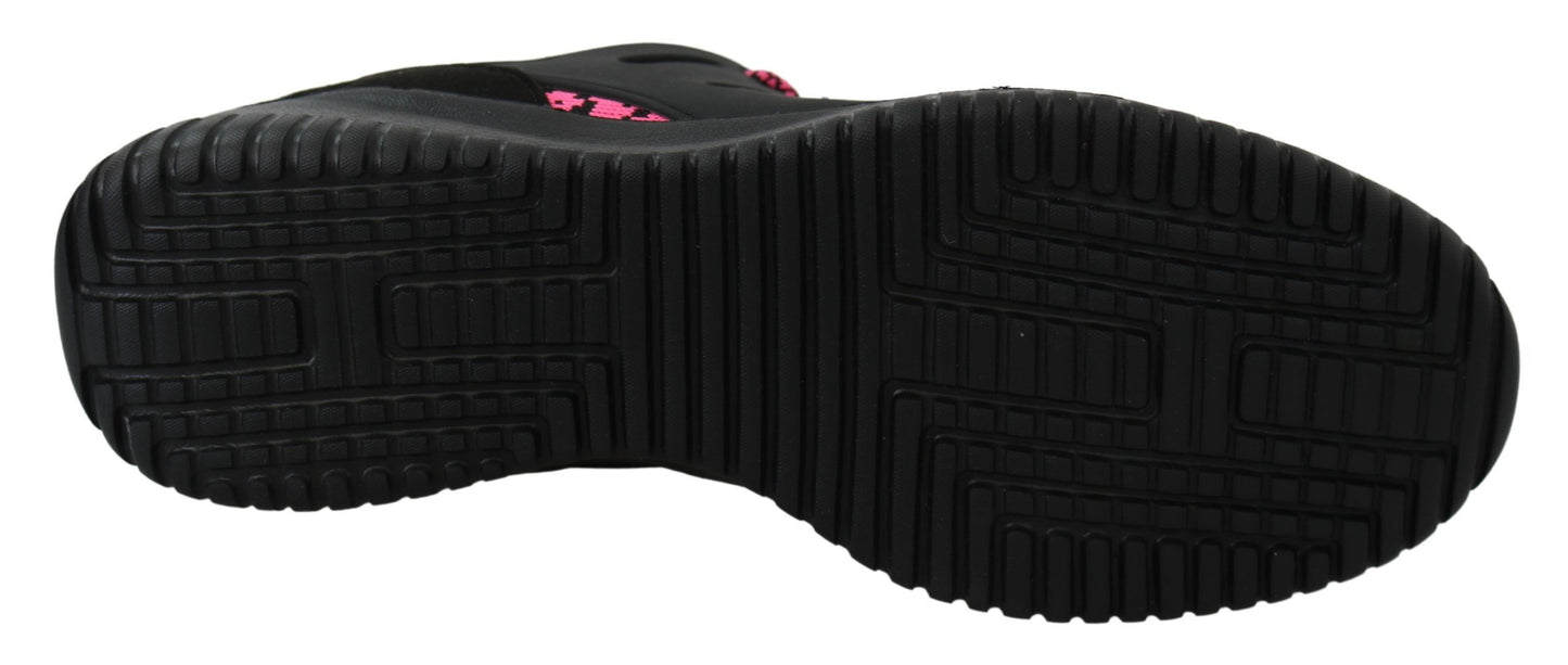 Plein Sport Chic Pink Blush Sportliche Sneakers