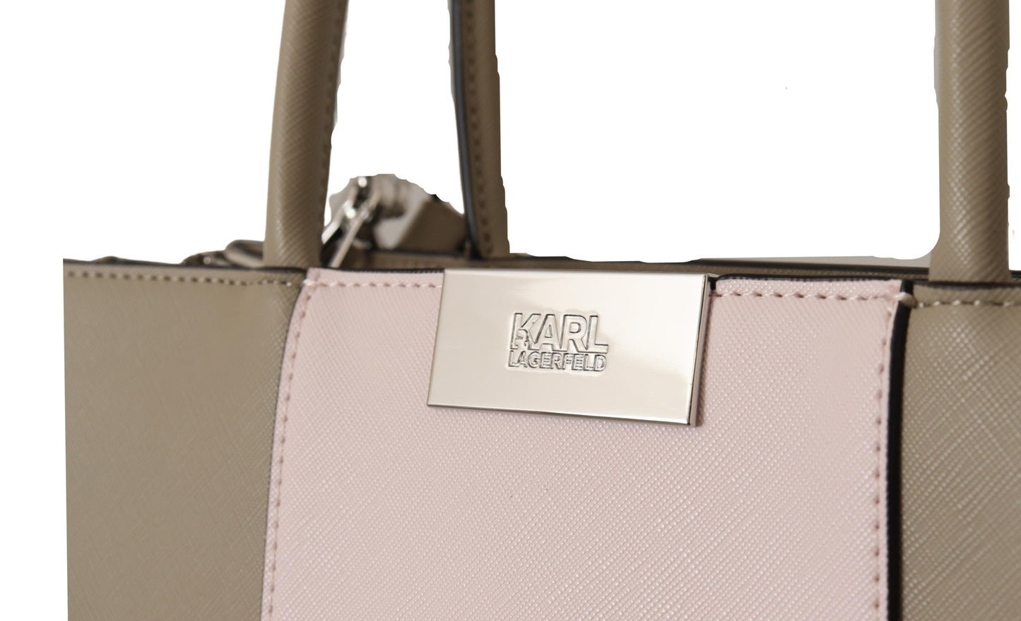 Bolso tote de poliuretano verde salvia