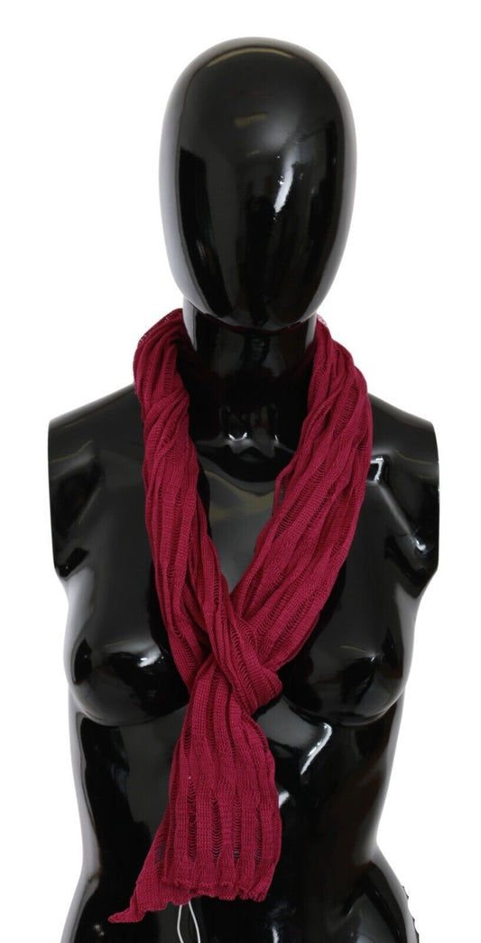 Sciarpa Foulard con collo avvolgente bordeaux