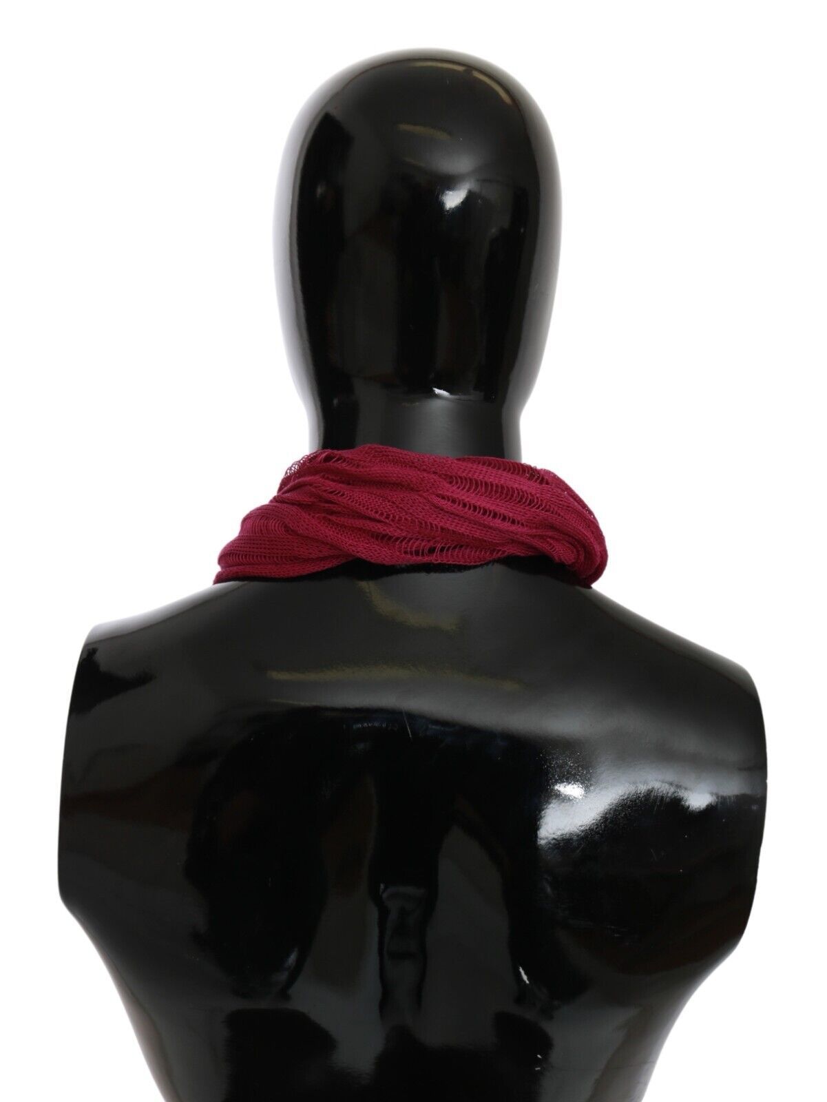 Sciarpa Foulard con collo avvolgente bordeaux
