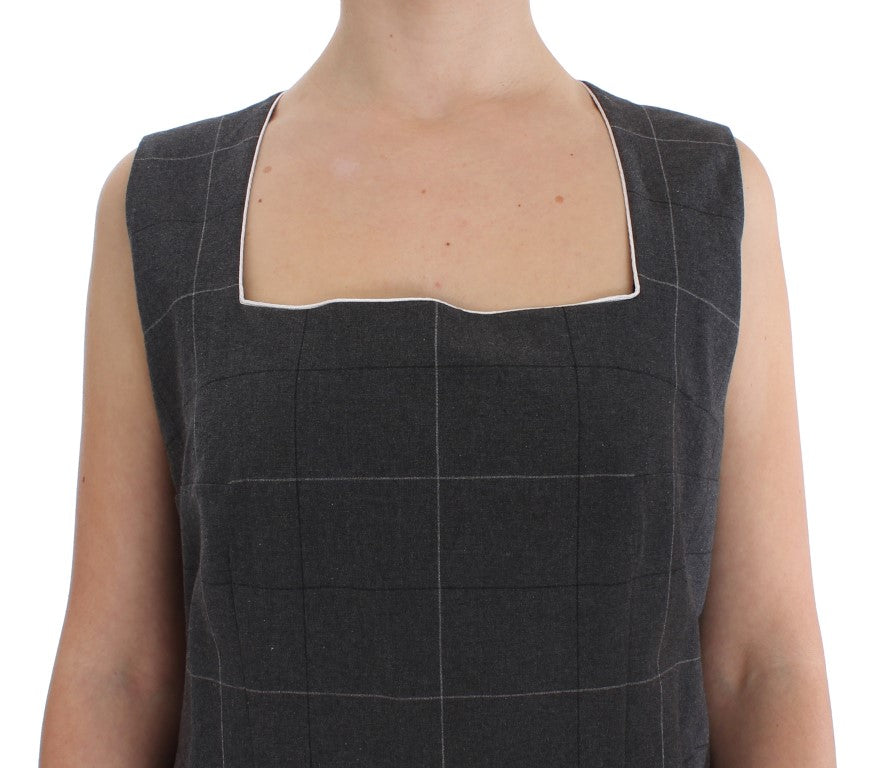 BENCIVENGA Completo Elegante Grigio a Quadri