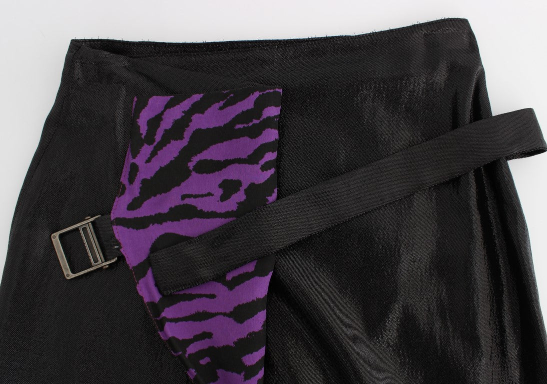Jupe crayon imprimé tigre élégant Exte