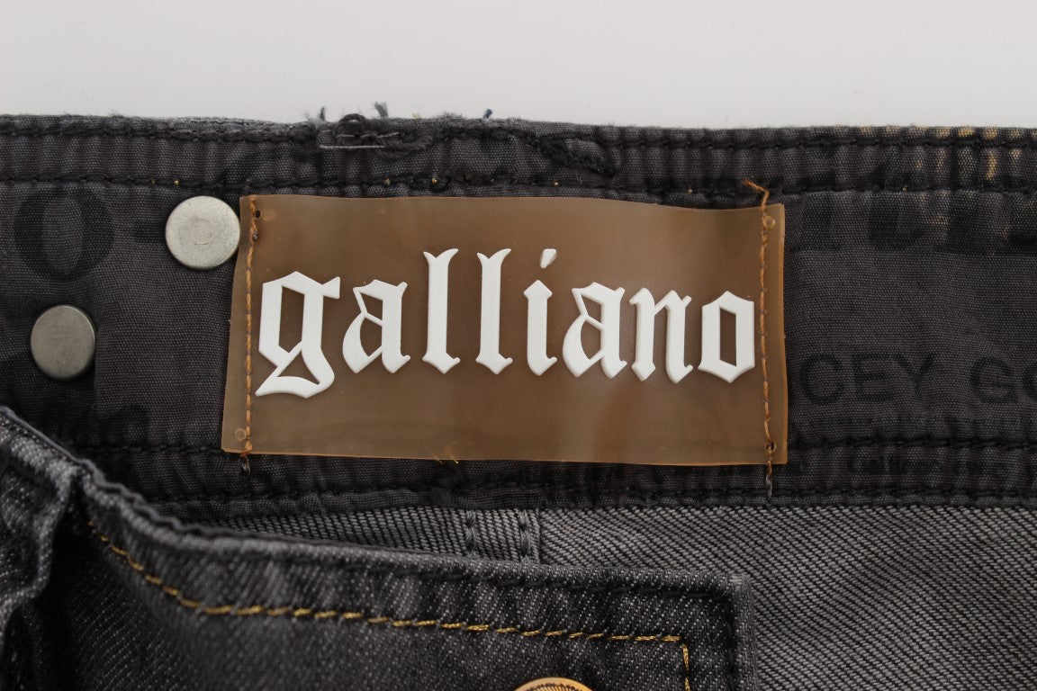 Jeans elasticizzati slim fit in misto cotone lavaggio grigio