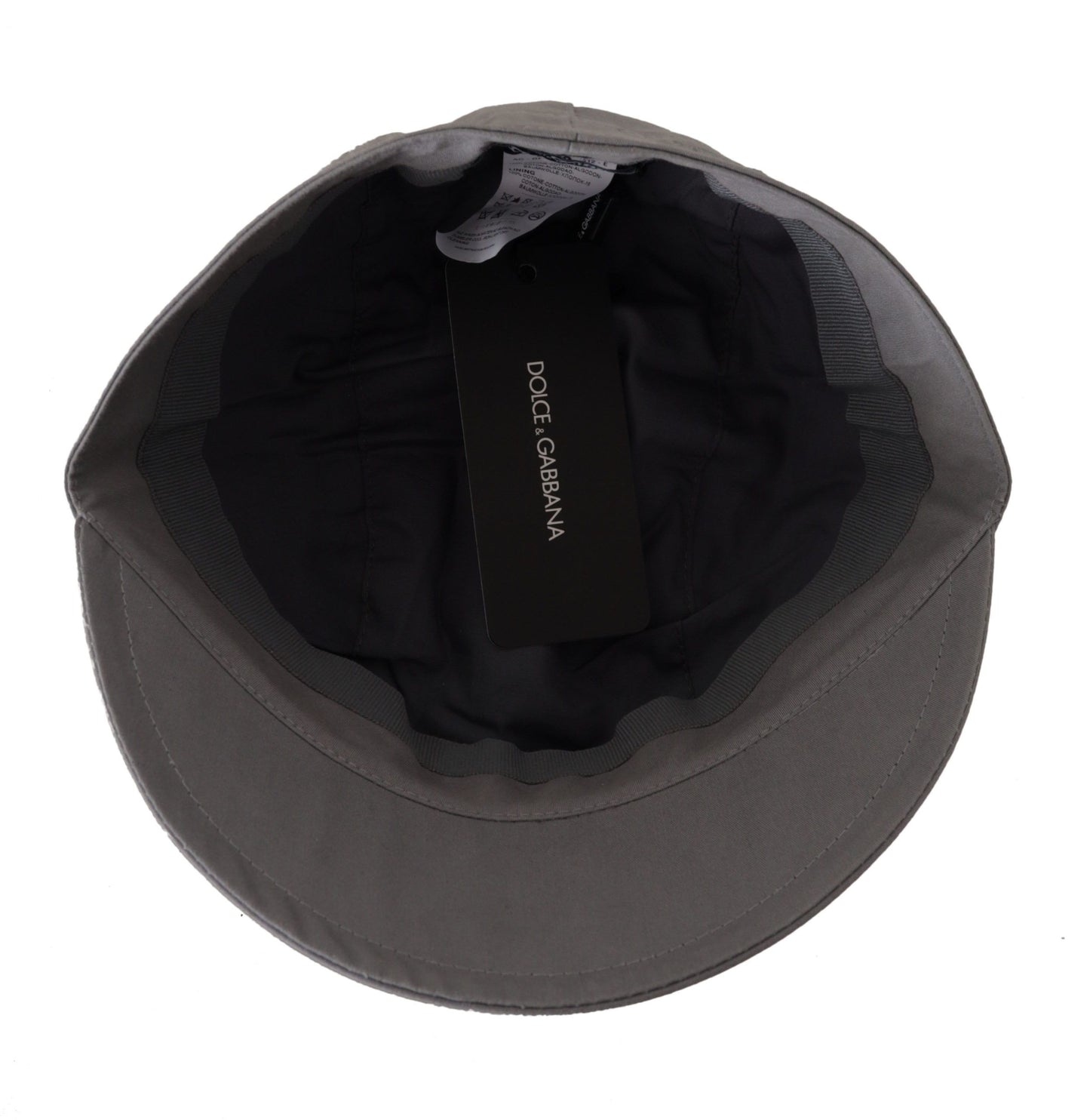Gorra Newsboy Gris Hombre Capello Algodón Sombrero