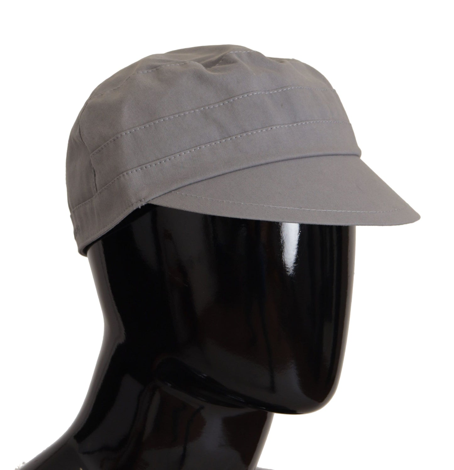 Gorra Newsboy Gris Hombre Capello Algodón Sombrero