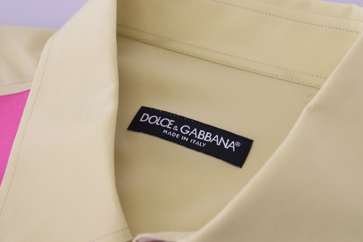 Camisa con botones de seda multicolor