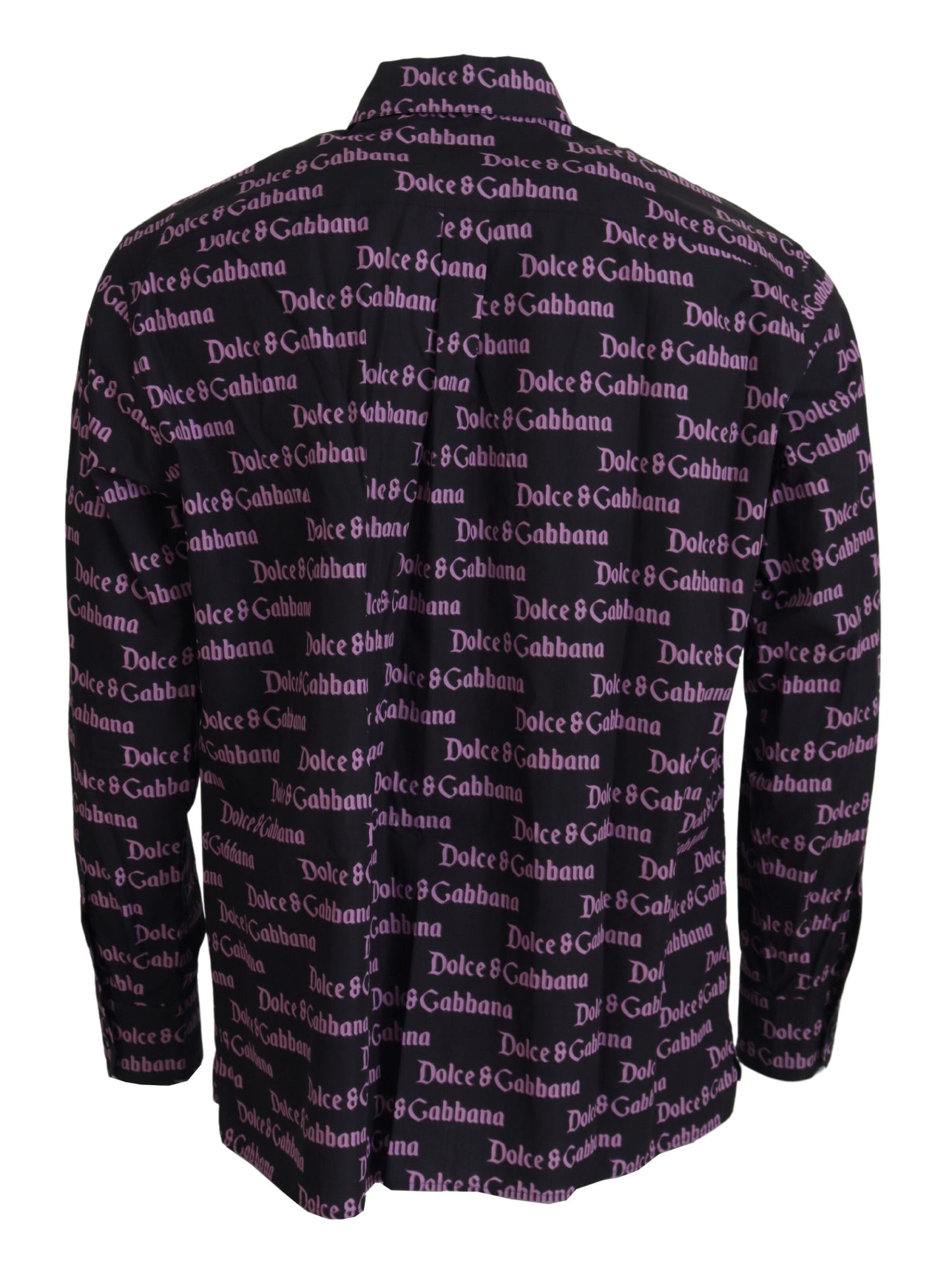Camicia formale con abito slim con logo viola nero
