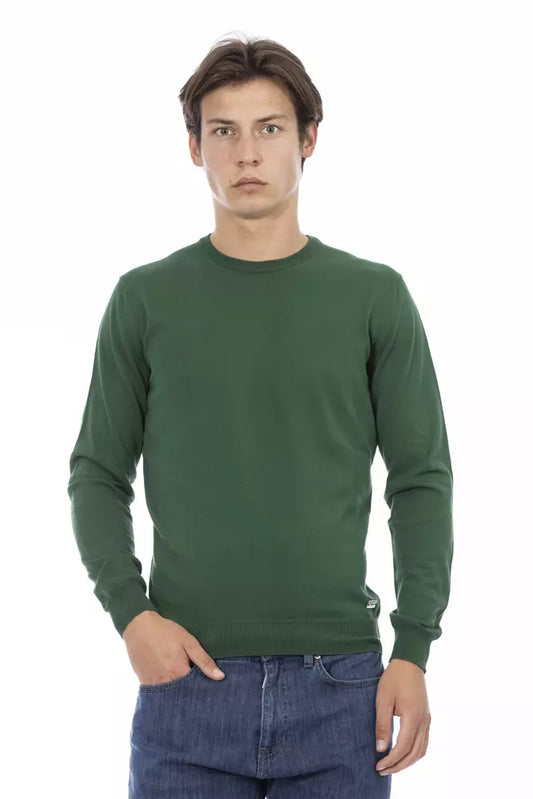 Jersey de algodón verde