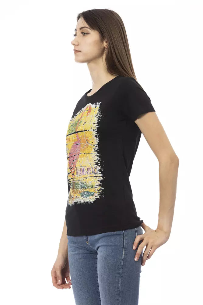 Camisetas y camisetas de algodón negras