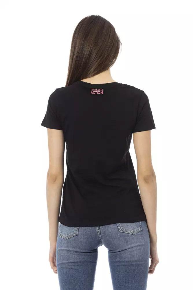 Camisetas y camisetas de algodón negras