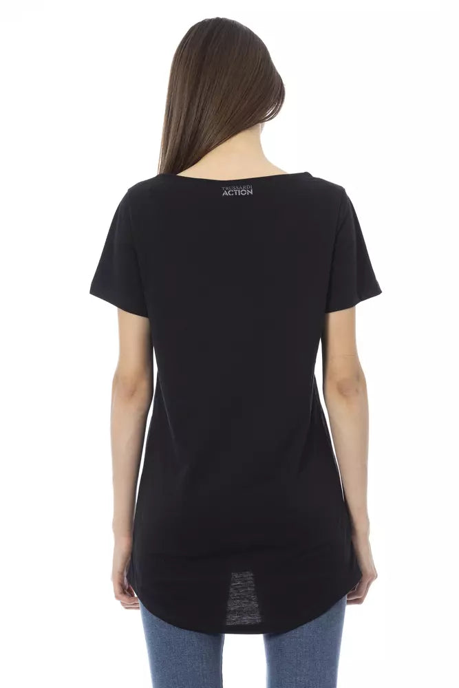 Camisetas y camisetas de algodón negras