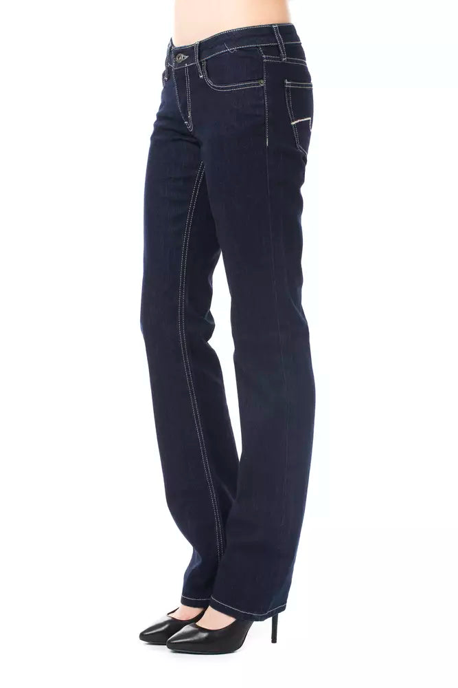 Jeans e pantaloni in cotone blu