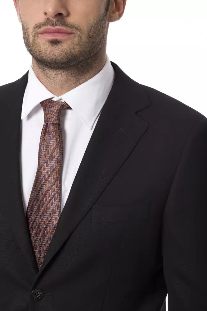 Blazer de lana negro