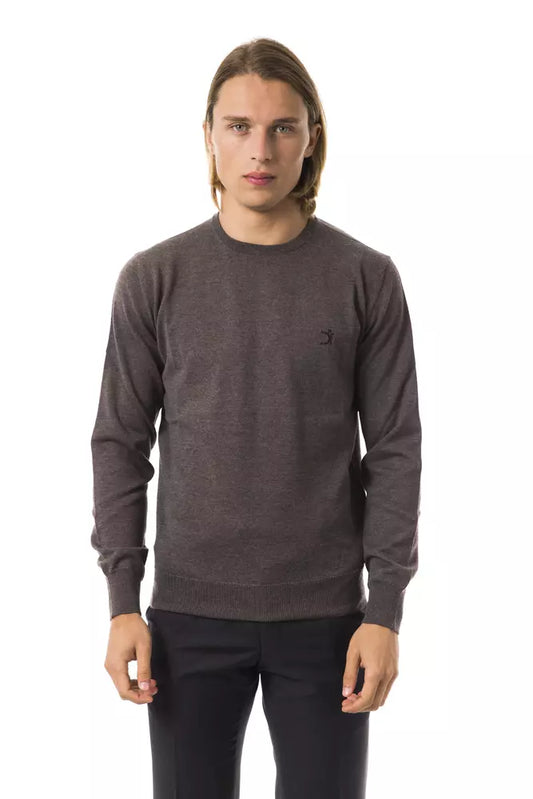 Jersey de lana merino gris