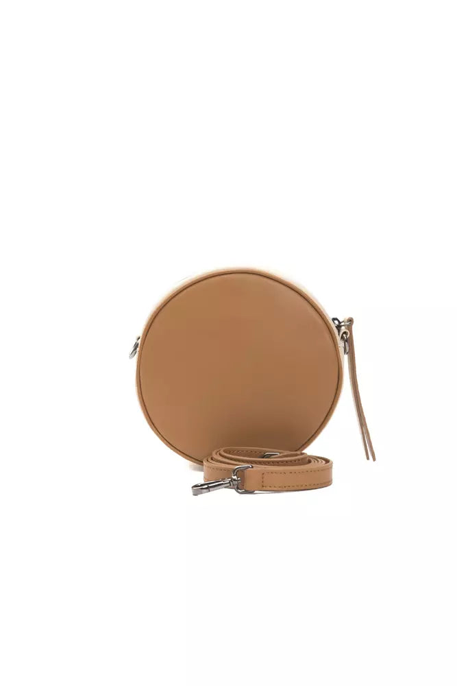 Bolso bandolera de cuero marrón