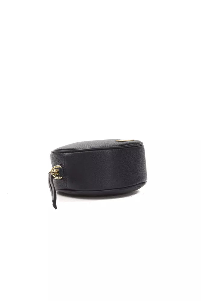 Bolso bandolera de cuero gris