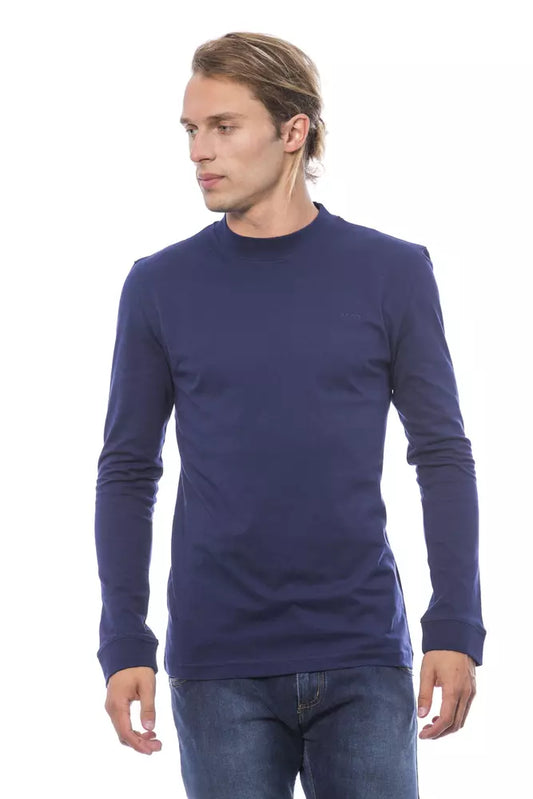 Jersey de algodón azul