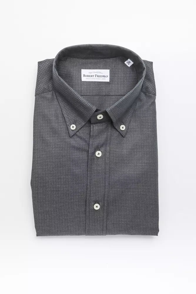 Camicia in cotone verde