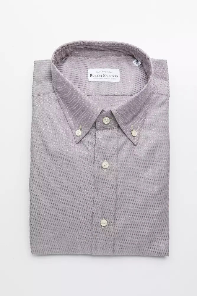 Camisa de algodón beige