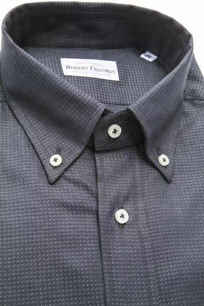 Camicia in cotone verde