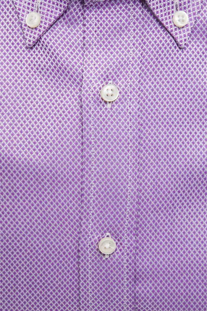 Camicia in cotone rosa
