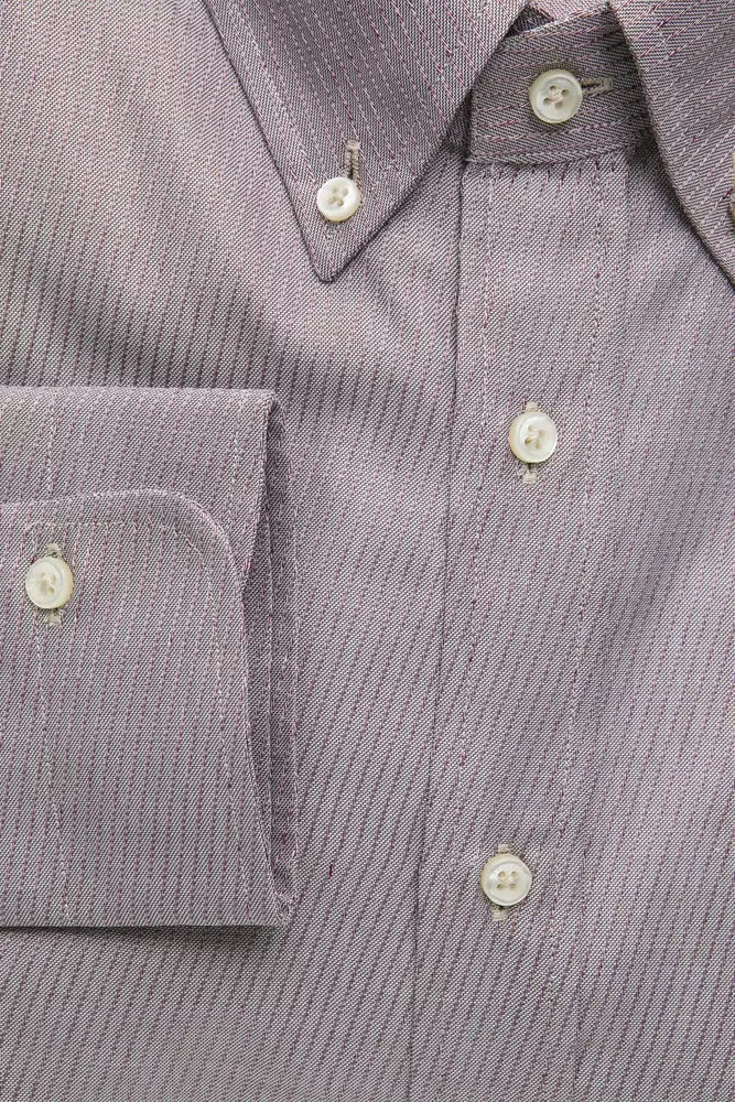 Camisa de algodón beige