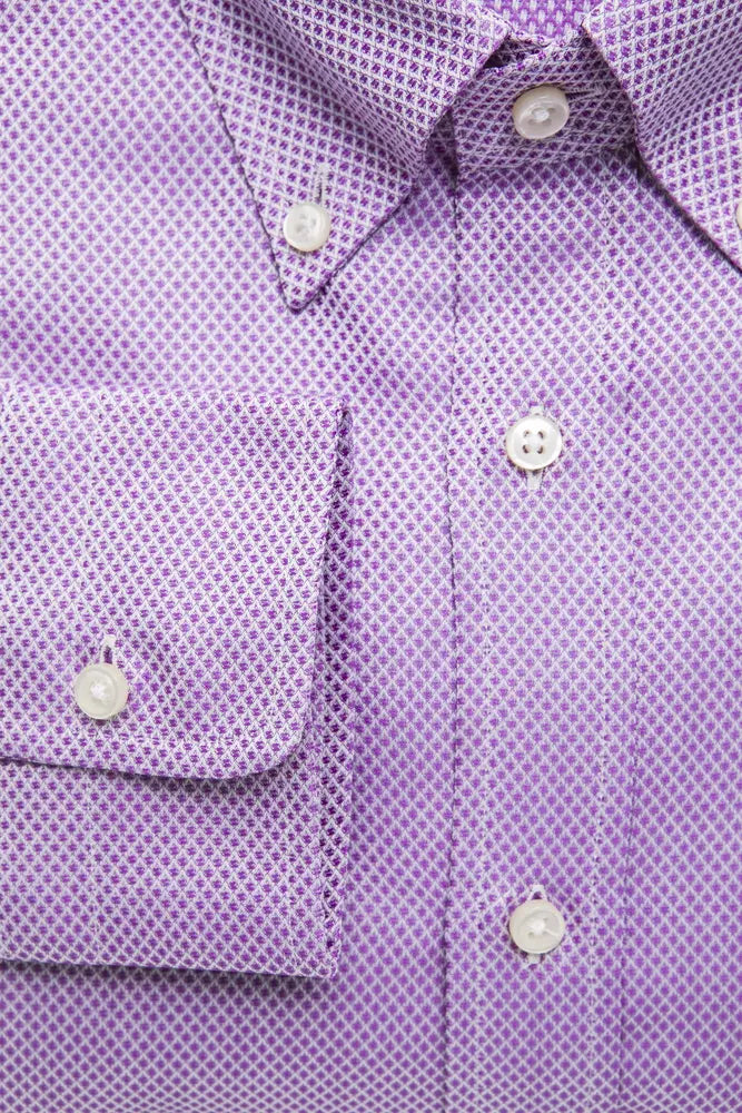 Camicia in cotone rosa