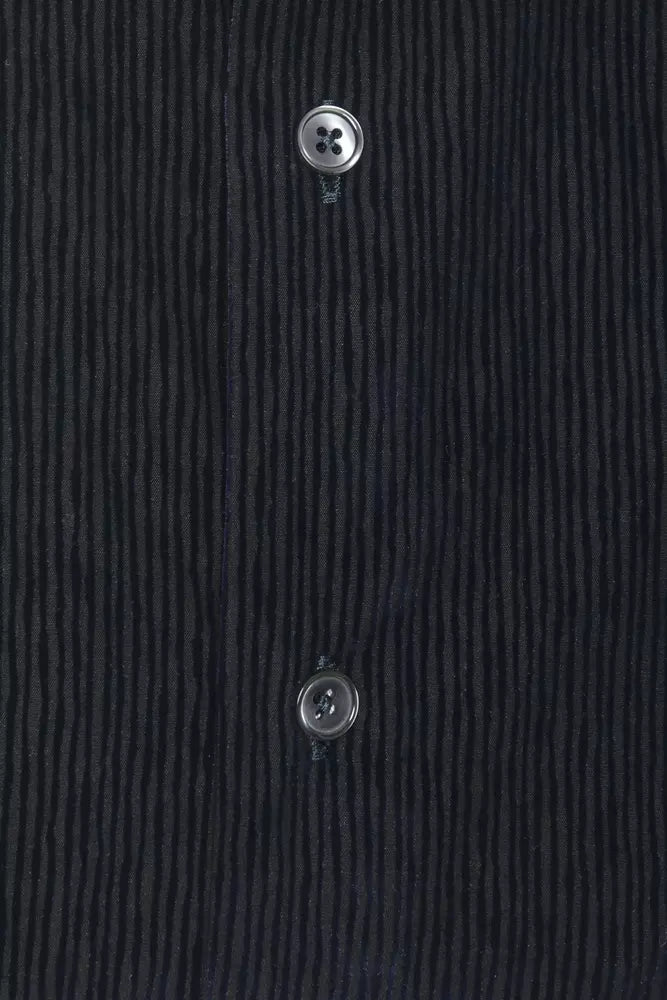 Camicia in cotone nero
