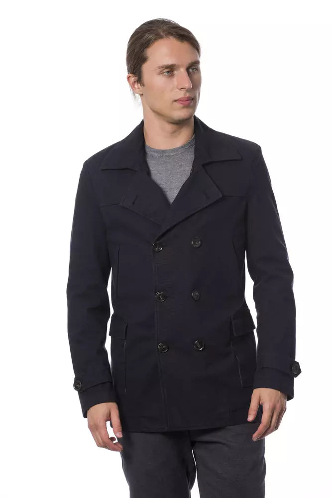 Blazer de algodón azul