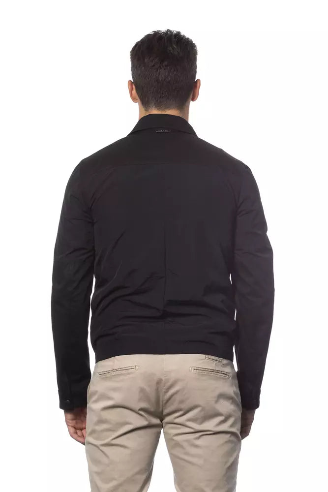Chaqueta de algodón negra