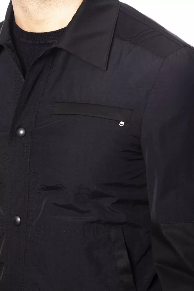 Chaqueta de algodón negra