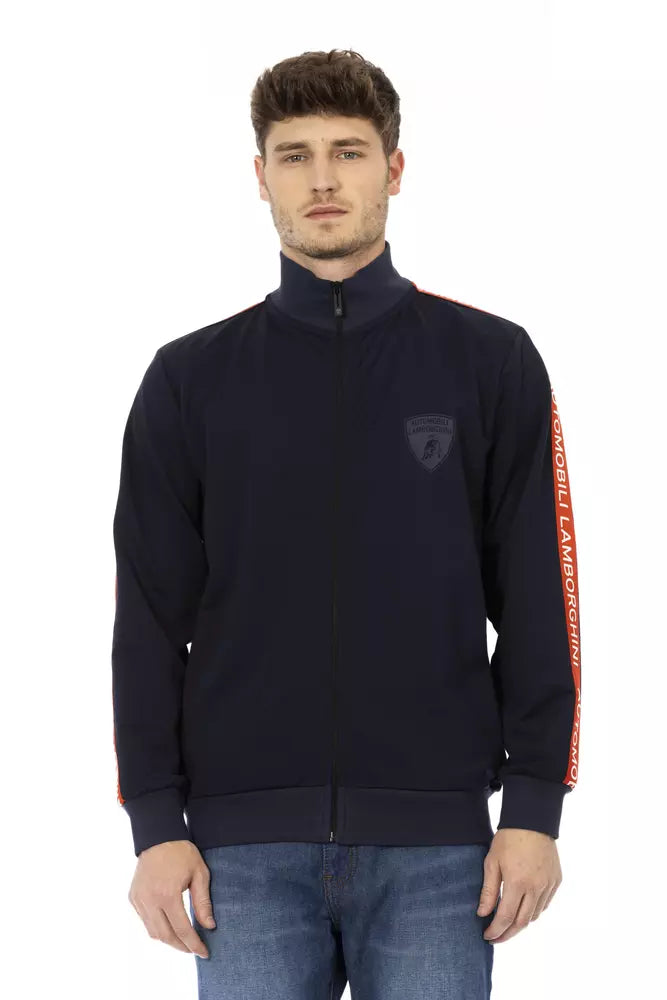 Jersey de poliéster azul