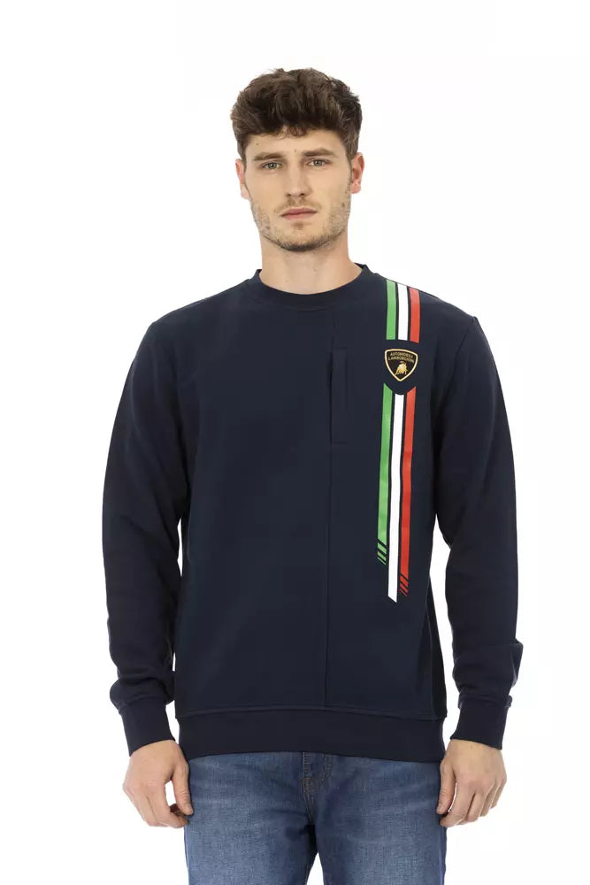 Jersey de algodón azul