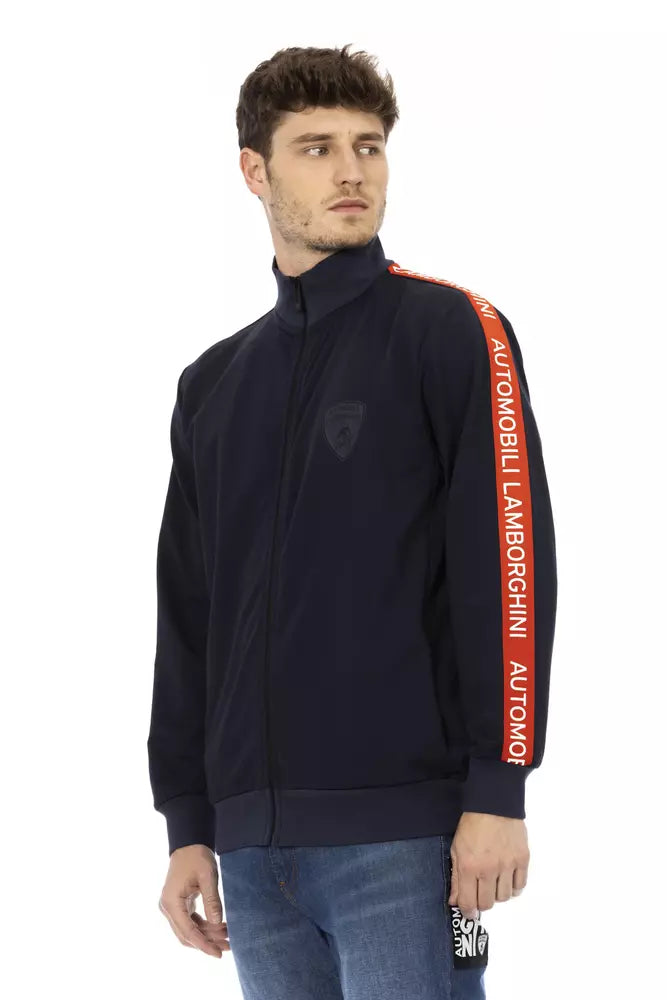 Jersey de poliéster azul