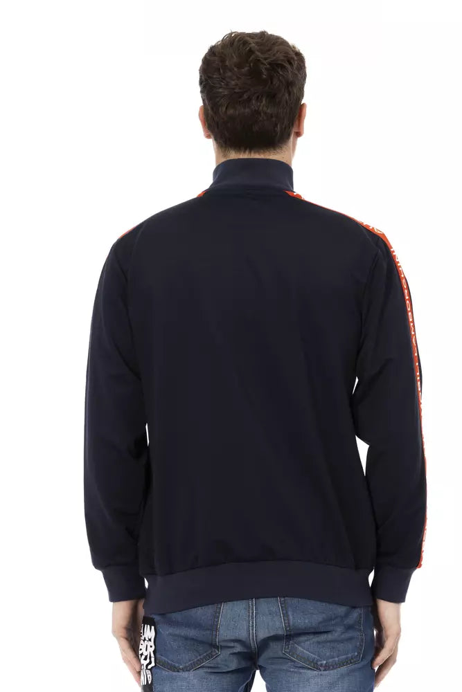 Jersey de poliéster azul