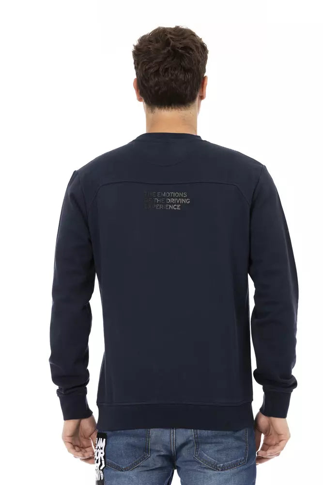Jersey de algodón azul