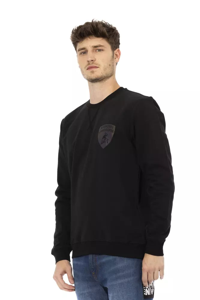 Jersey de algodón negro
