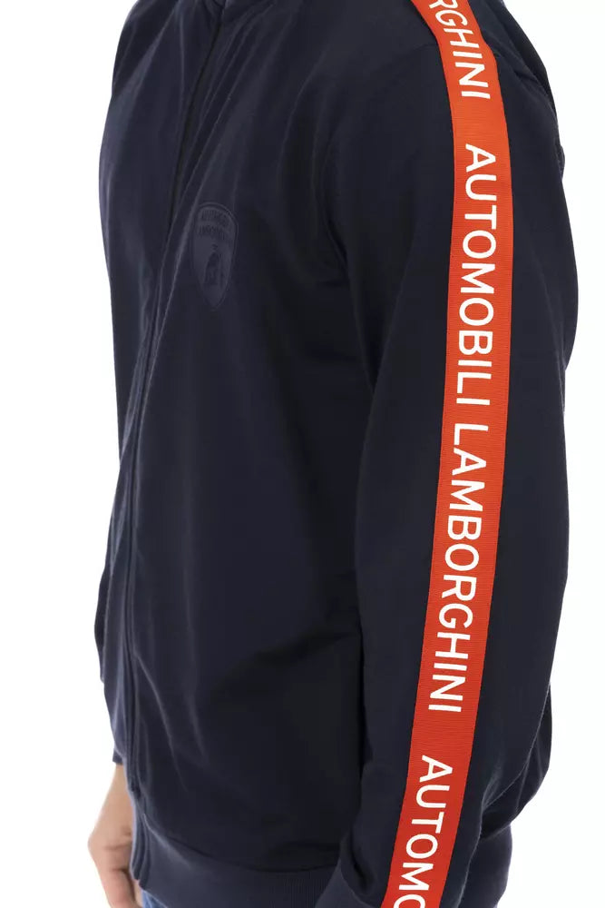 Jersey de poliéster azul