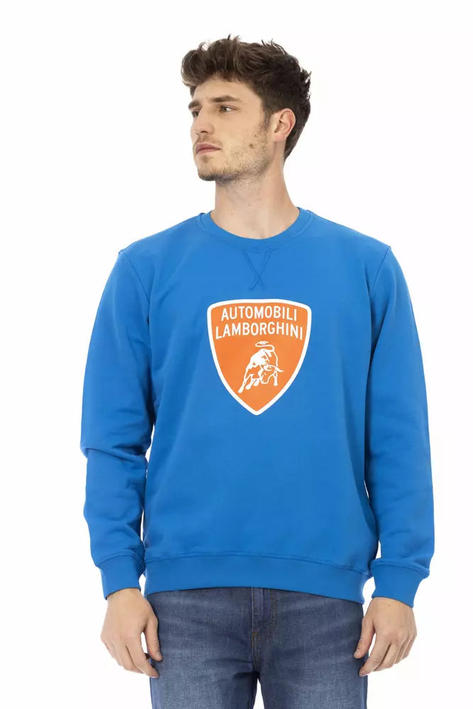 Jersey de algodón azul