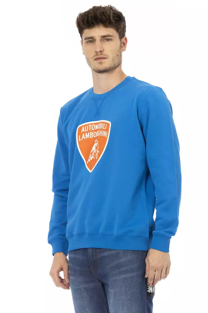 Jersey de algodón azul