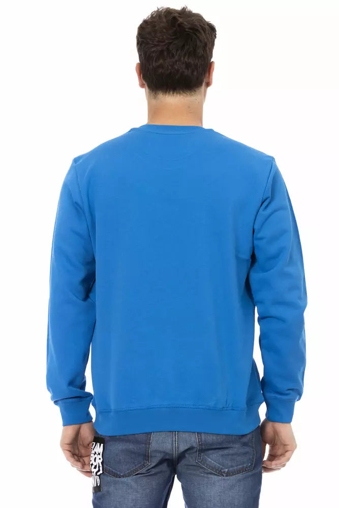 Jersey de algodón azul