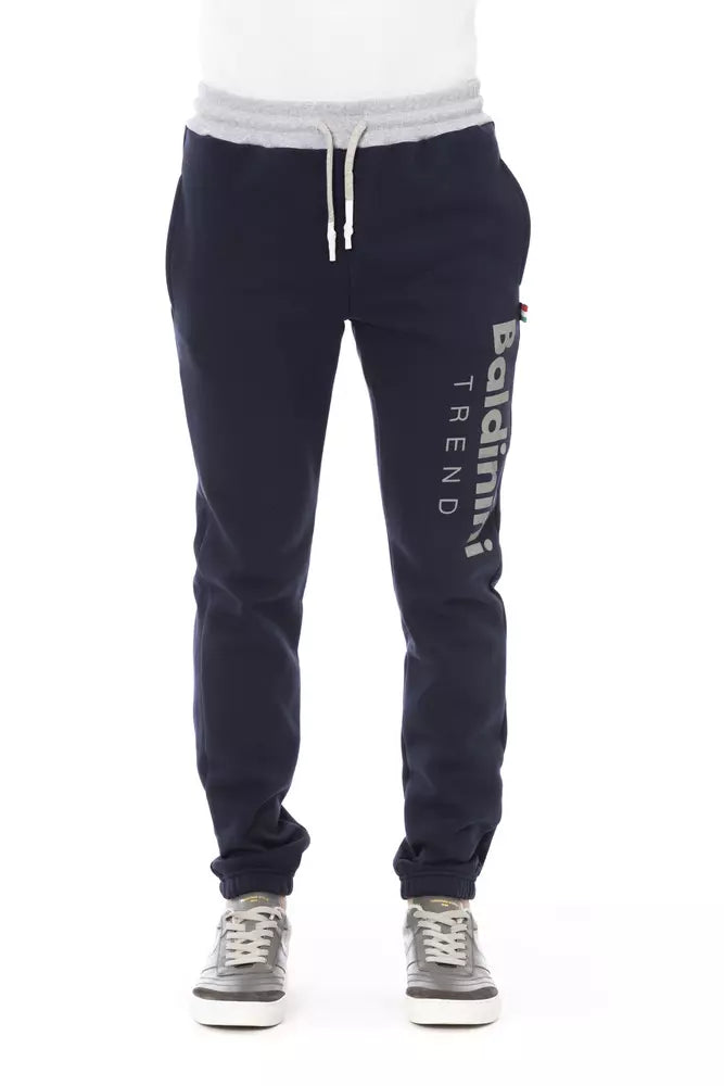 Vaqueros y pantalón de algodón azul