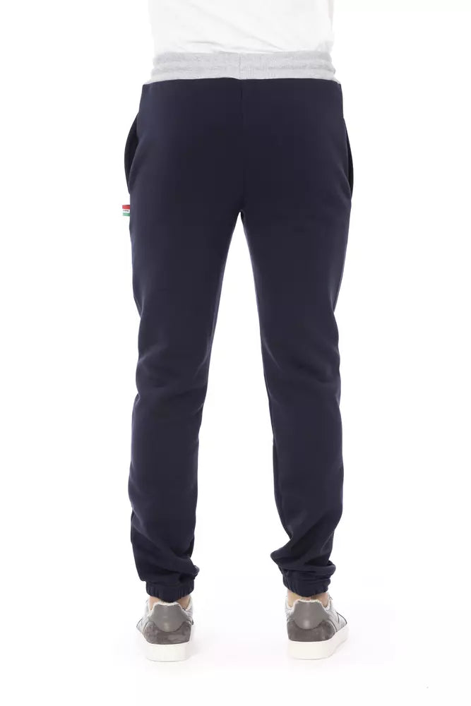 Vaqueros y pantalón de algodón azul