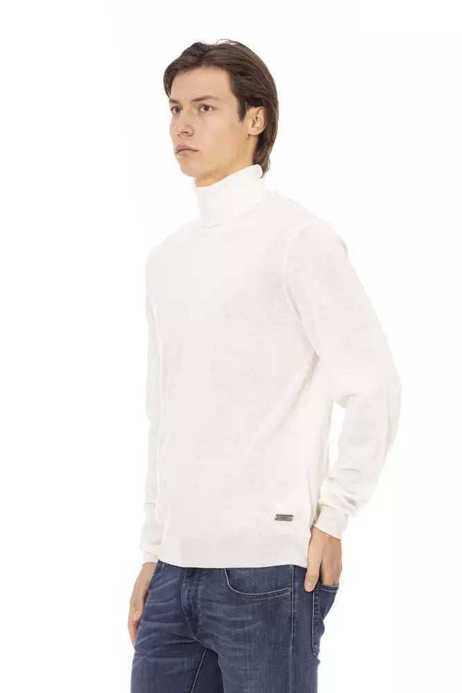 Jersey de tela blanco