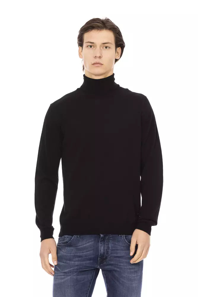 Jersey de tela negro