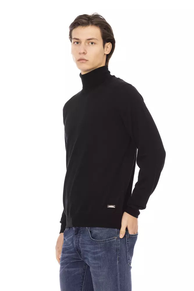 Jersey de tela negro