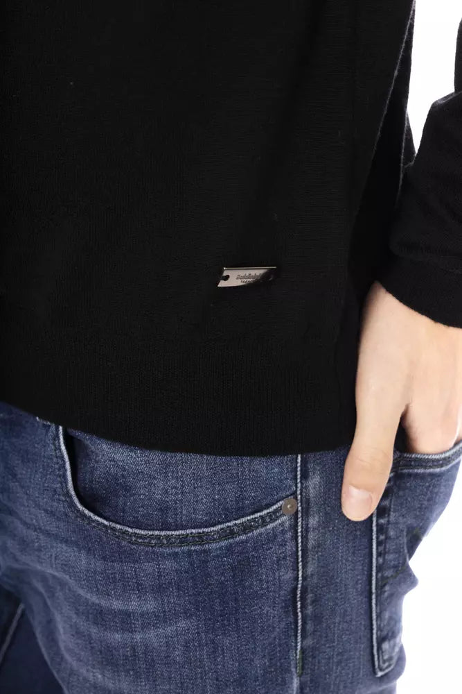 Jersey de tela negro